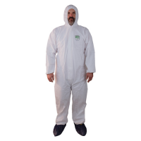 ShuBee� EnviroShield� Coverall With Hood - Case of 25